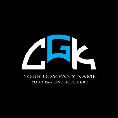 CMZ harf logosu vektör grafikli yaratıcı tasarım