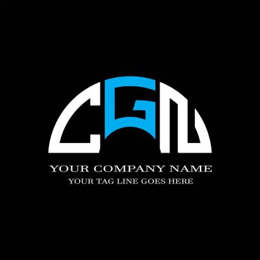 CMZ harf logosu vektör grafikli yaratıcı tasarım