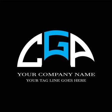 CMZ harf logosu vektör grafikli yaratıcı tasarım