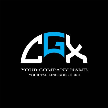 CMZ harf logosu vektör grafikli yaratıcı tasarım