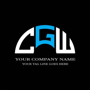 CMZ harf logosu vektör grafikli yaratıcı tasarım