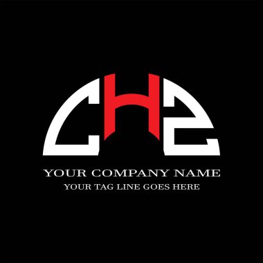 CMZ harf logosu vektör grafikli yaratıcı tasarım