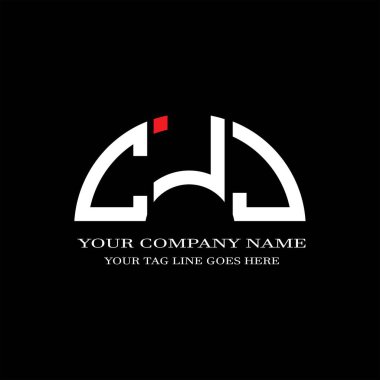 CMZ harf logosu vektör grafikli yaratıcı tasarım