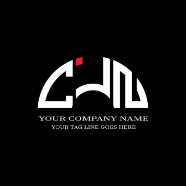 CMZ harf logosu vektör grafikli yaratıcı tasarım