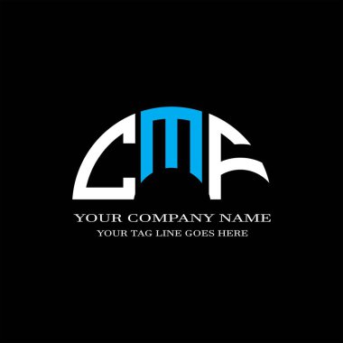 CMZ harf logosu vektör grafikli yaratıcı tasarım