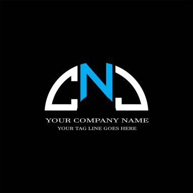 CMZ harf logosu vektör grafikli yaratıcı tasarım