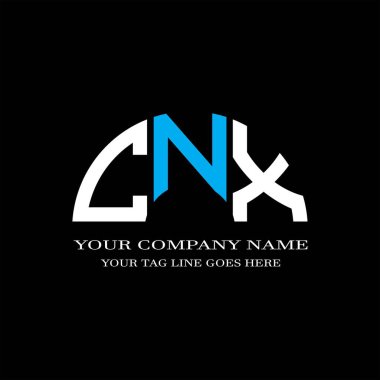 CMZ harf logosu vektör grafikli yaratıcı tasarım