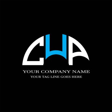 CUP harf logosu vektör grafikli yaratıcı tasarım