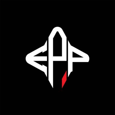 EPP harfi logosu vektör grafikli yaratıcı tasarım