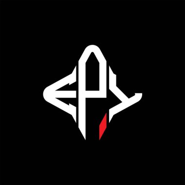 EPY harfi logosu vektör grafikli yaratıcı tasarım