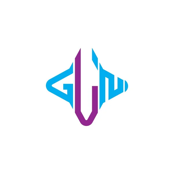 Gln Letter Logo Creatief Ontwerp Met Vector Grafisch — Stockvector