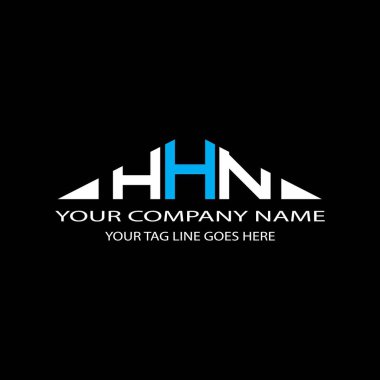 HHN harf logosu vektör grafikli yaratıcı tasarım