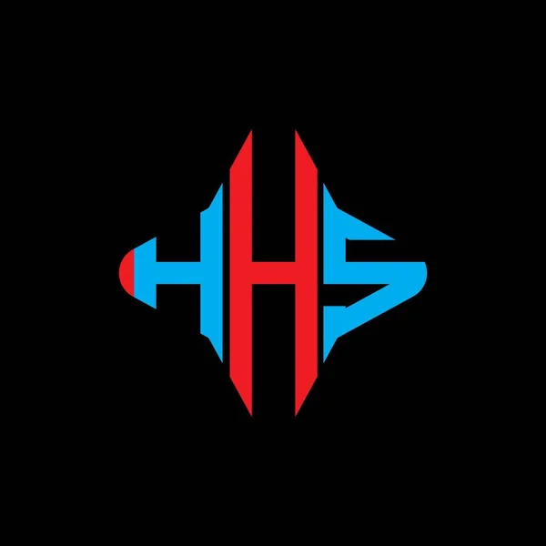Hhs Letter Logo Creative Design Vector Graphic — Stock Vector