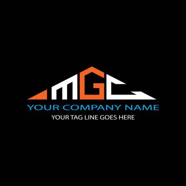 MGC harf logosu vektör grafikli yaratıcı tasarım