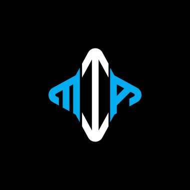 MIA harf logosu vektör grafikli yaratıcı tasarım