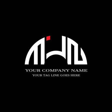 MJN harf logosu vektör grafikli yaratıcı tasarım