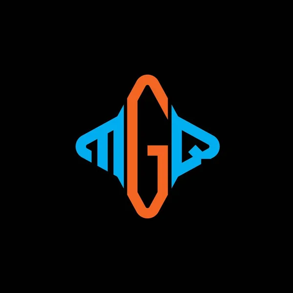 Mgq Letter Logo Creatief Design Met Vector Graphic — Stockvector
