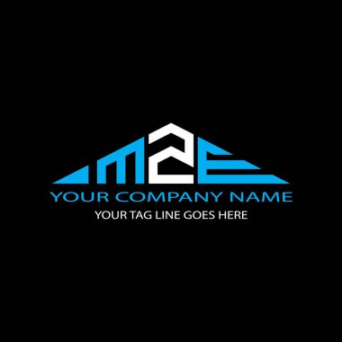 MZE harf logosu vektör grafikli yaratıcı tasarım