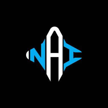 NAI letter logo creative design with vector graphic
