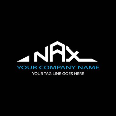 NAX letter logo creative design with vector graphic