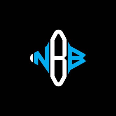 NBB letter logo creative design with vector graphic