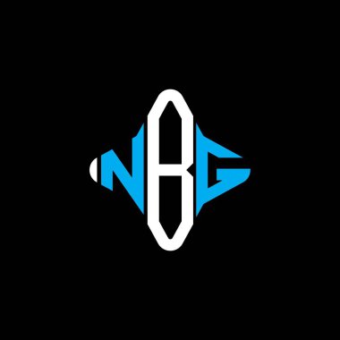 NBG letter logo creative design with vector graphic