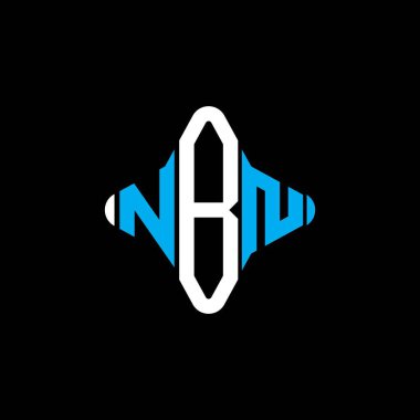 NBN letter logo creative design with vector graphic