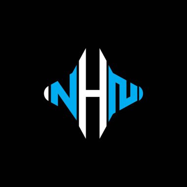 NHN letter logo creative design with vector graphic