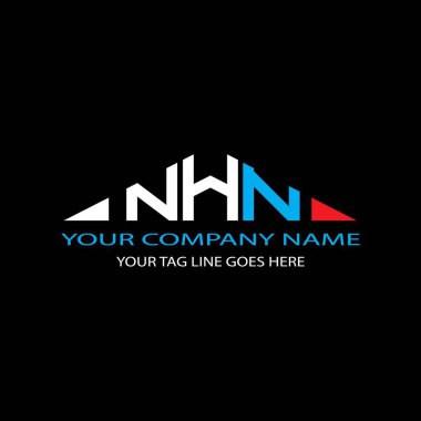 NHN letter logo creative design with vector graphic