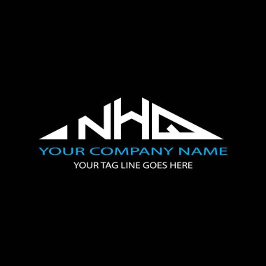 NHQ letter logo creative design with vector graphic