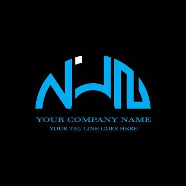 NJN letter logo creative design with vector graphic