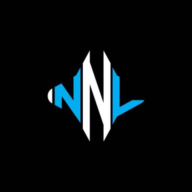 NNL letter logo creative design with vector graphic