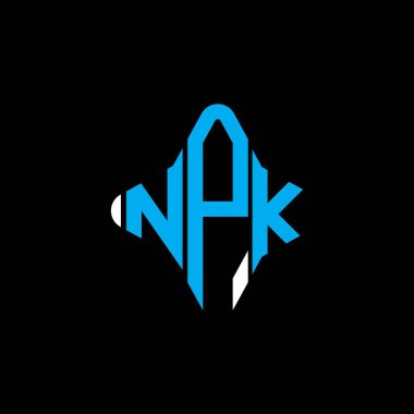 NPK letter logo creative design with vector graphic
