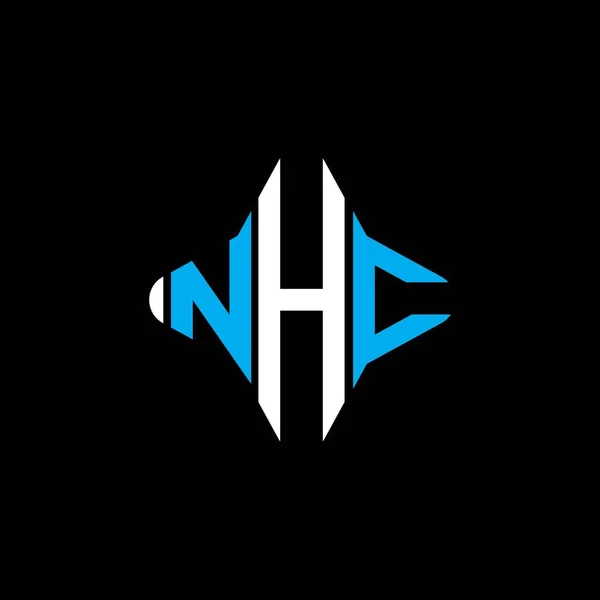 Nhc Letter Logo Creative Design Vector Graphic — стоковий вектор