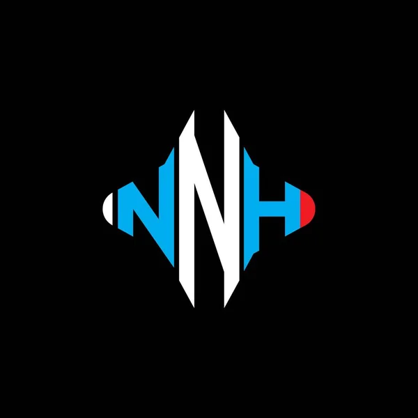 Nnh Letter Logo Creative Design Vector Graphic — Wektor stockowy
