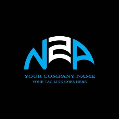 NZP letter logo creative design with vector graphic