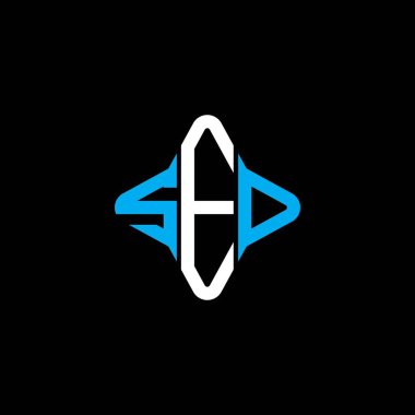 Lie harfi logosu vektör grafikli yaratıcı tasarım