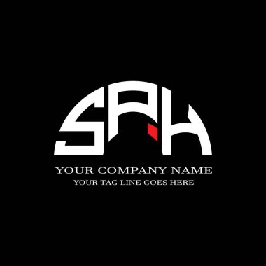 SPH harf logosu vektör grafikli yaratıcı tasarım