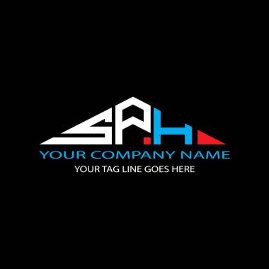 SPH harf logosu vektör grafikli yaratıcı tasarım