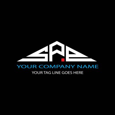 SPP harfi logosu vektör grafikli yaratıcı tasarım