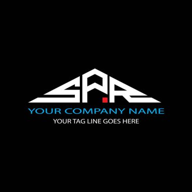 SPR harf logosu vektör grafikli yaratıcı tasarım