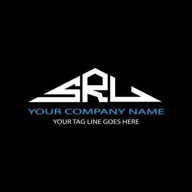 SRU harf logosu vektör grafikli yaratıcı tasarım