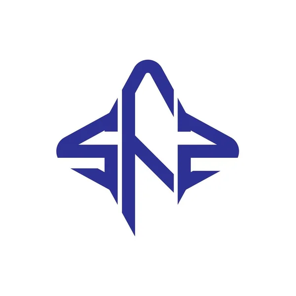 Sfz Letter Logo Creatief Design Met Vector Graphic — Stockvector