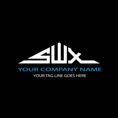 SX harf logosu vektör grafikli yaratıcı tasarım