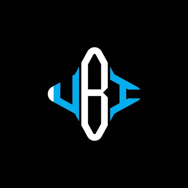 Ubi Letter Logo Creatief Design Met Vector Graphic — Stockvector