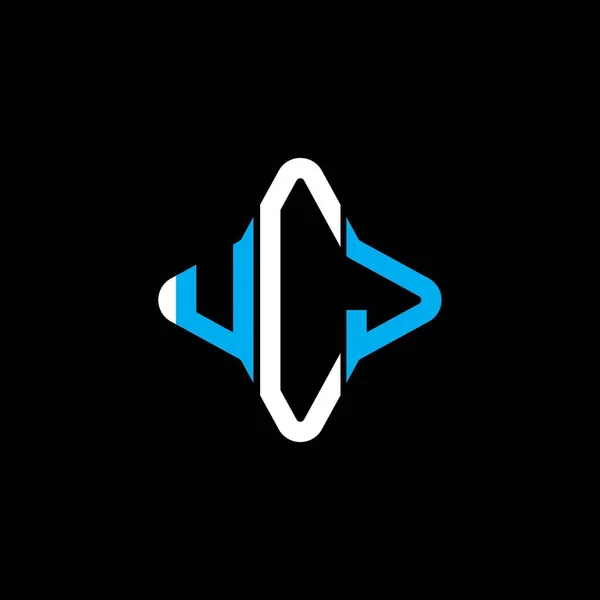 Ucj Letter Logo Creative Design Vector Graphic — Stock Vector