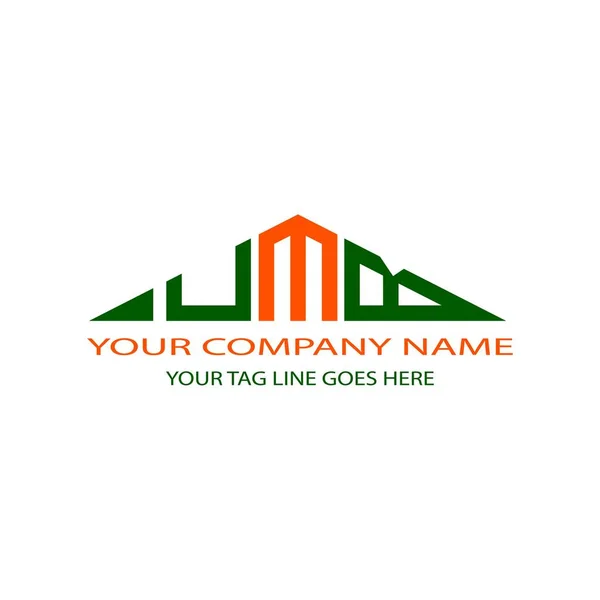 Logo Lettera Umb Design Creativo Con Grafica Vettoriale — Vettoriale Stock