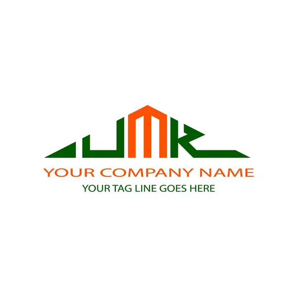 Umk Letra Logo Diseño Creativo Con Gráfico Vectorial — Archivo Imágenes Vectoriales