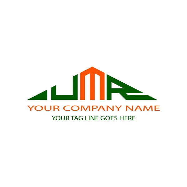 Logo Lettera Umr Design Creativo Con Grafica Vettoriale — Vettoriale Stock