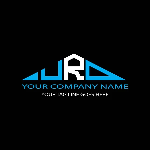 Urd Letter Logo Creative Design Vector Graphic — Stock Vector